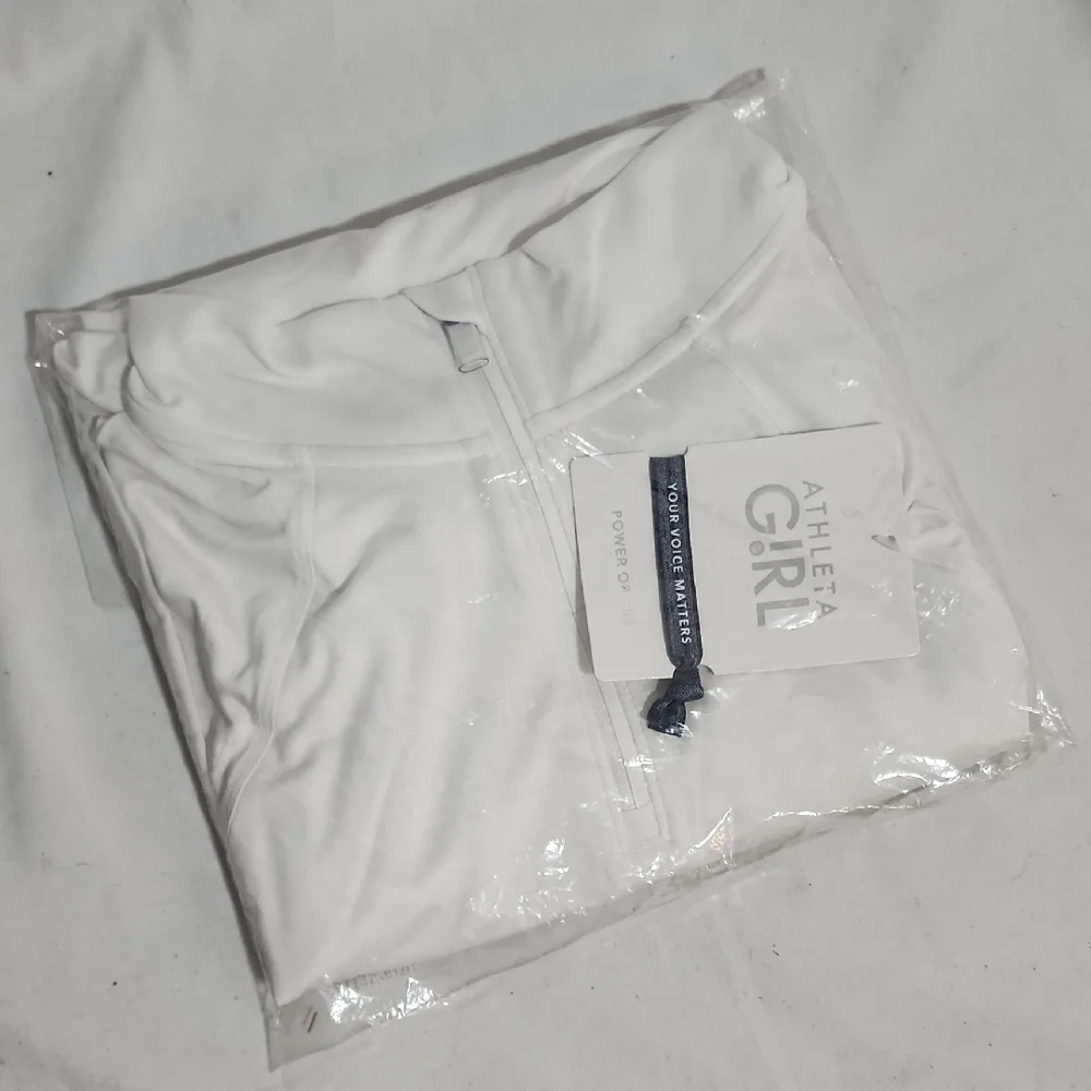 Athleta Green and White Kids Sweatshirt